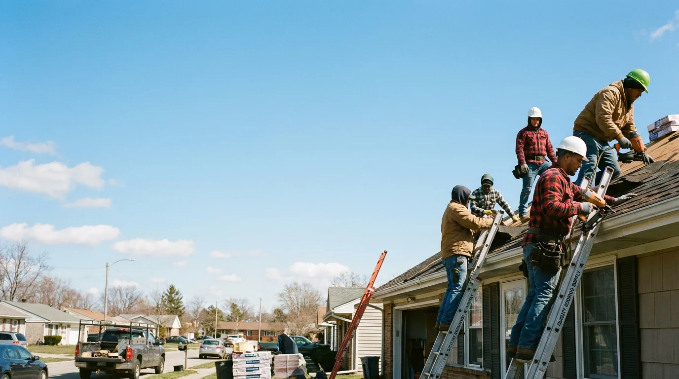 Roofing in Camden, MI near me